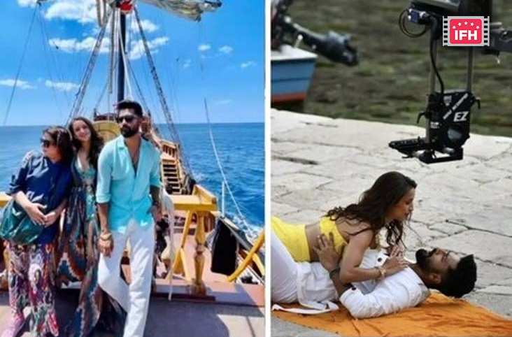 Vicky Kaushal And Tripti Dimri Shoot For A Song In Croatia With Farah Khan